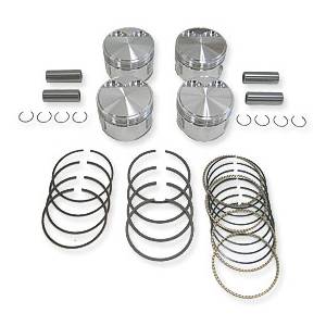 JE Forged Piston Set, 82.5mm standard bore w/ 10.5:1 CR, VW 2.0T **8 WEEK SPECIAL ORDER**