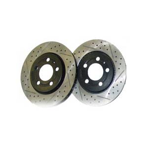 Autotech Clubsport Front Rotor Kit  MK5 R32 345mm MK6 Golf R
