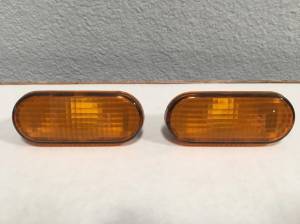 AMBER SIDE BLINKER SET LENSES ONLY PASSAT B4 1995-97