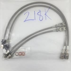 AUTOTECH STAINLESS BRAIDED BRAKE LINES MK6 W/ 272mm 4 PIECE